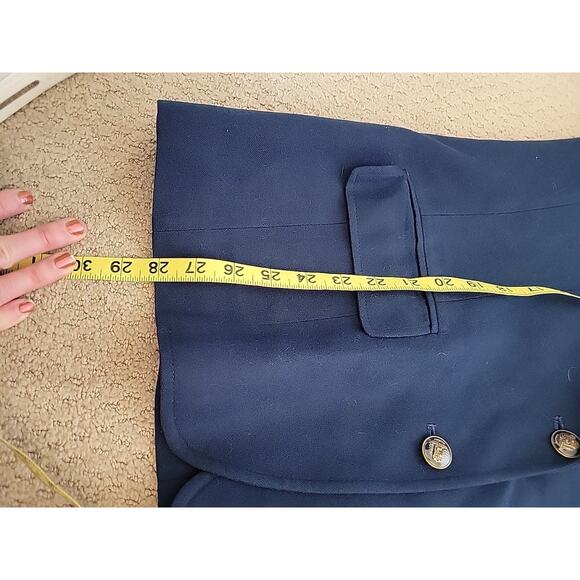 Pendleton Navy Wool Blazer Women's 10 Work Or School Uniform - Picture 9 of 11